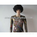 2013 hot sale fake tattoo shirt for adult